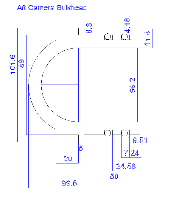 Aft Camera Section Bulkhead – first design