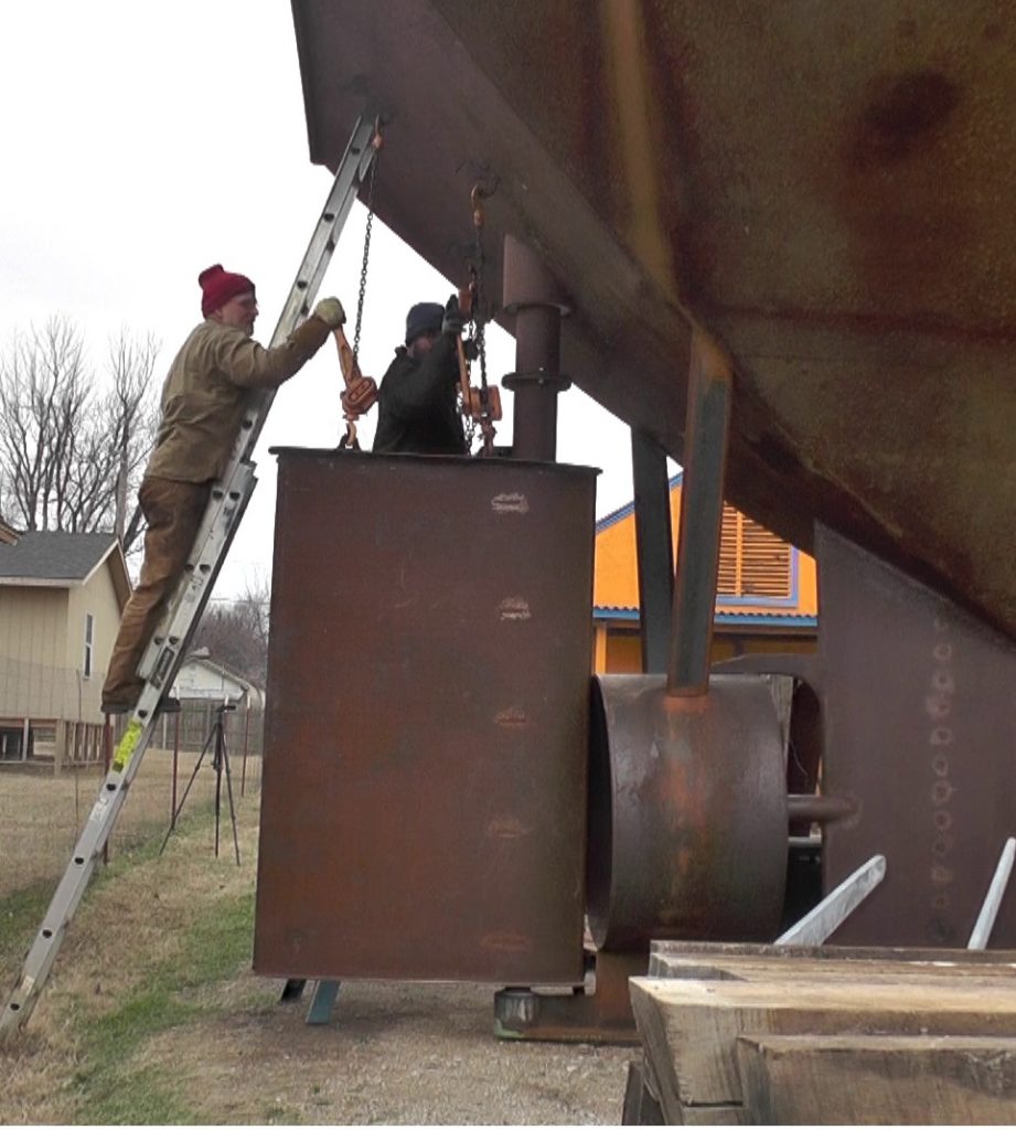 1000 pound Fish Tail Rudder