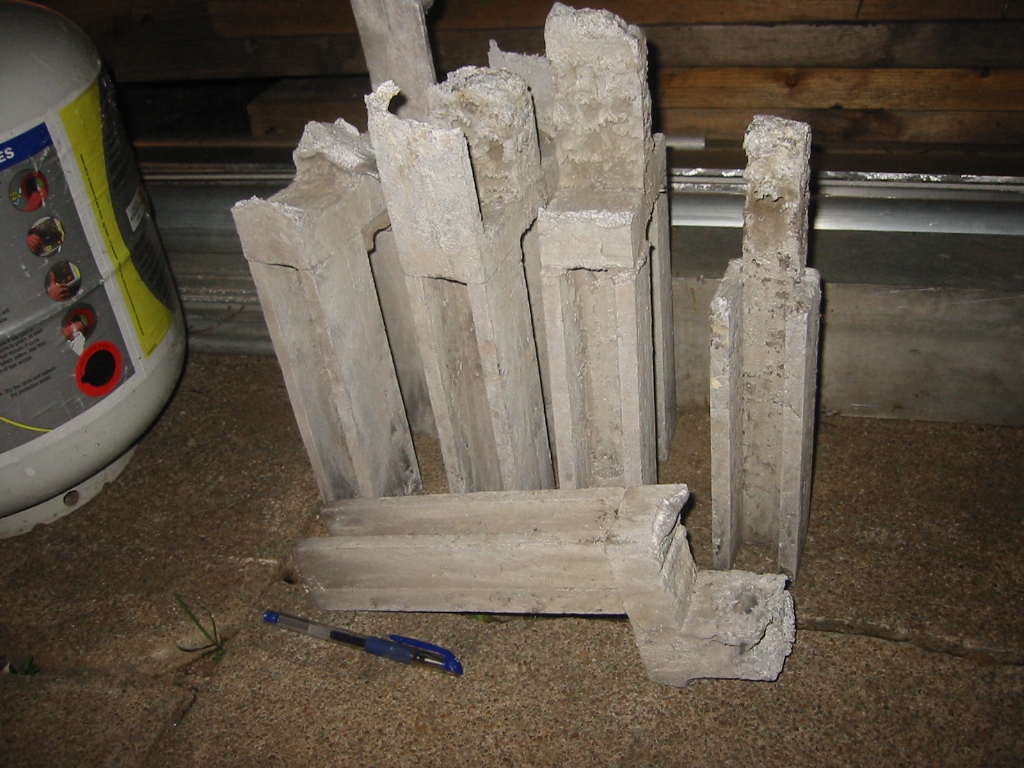 C-Channels for the ballast sled.