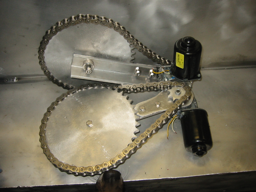 Completed test parts.