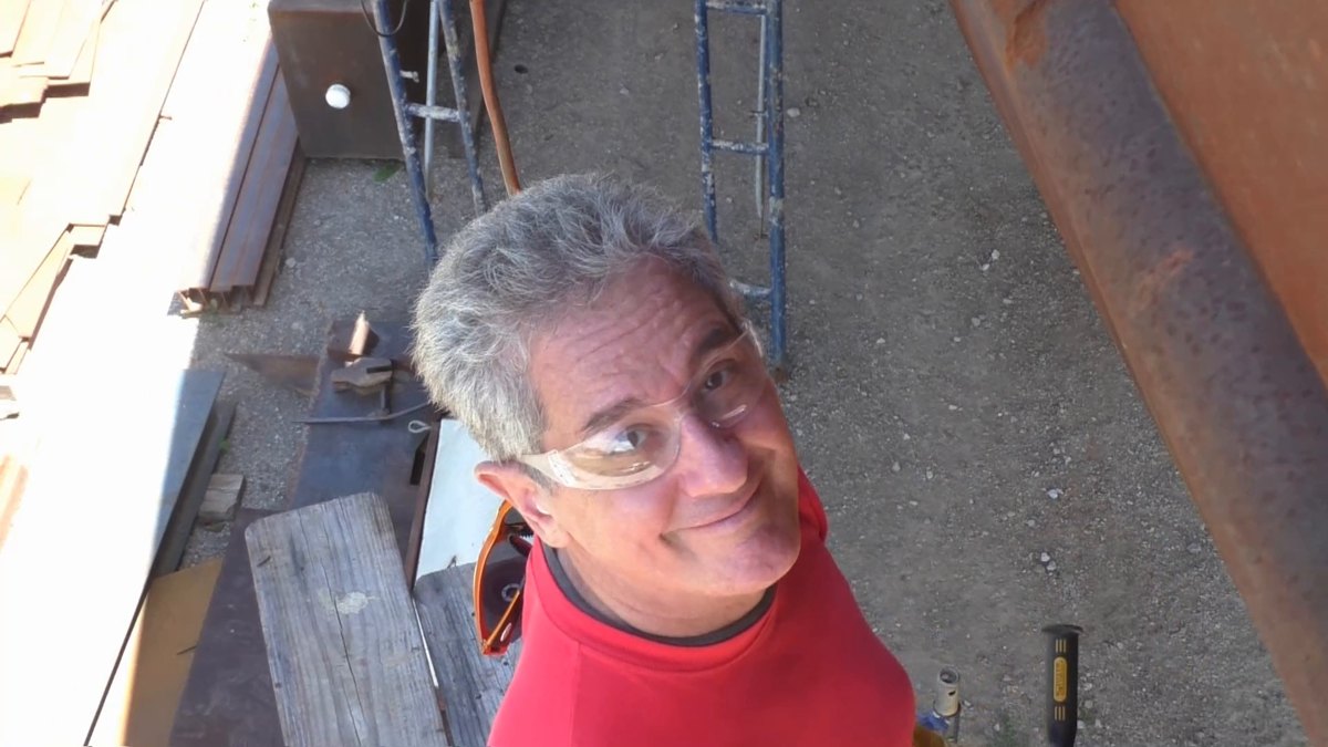 People of Seeker — 160509 Weld-Grind-Repeat, and other Boat Building Activities