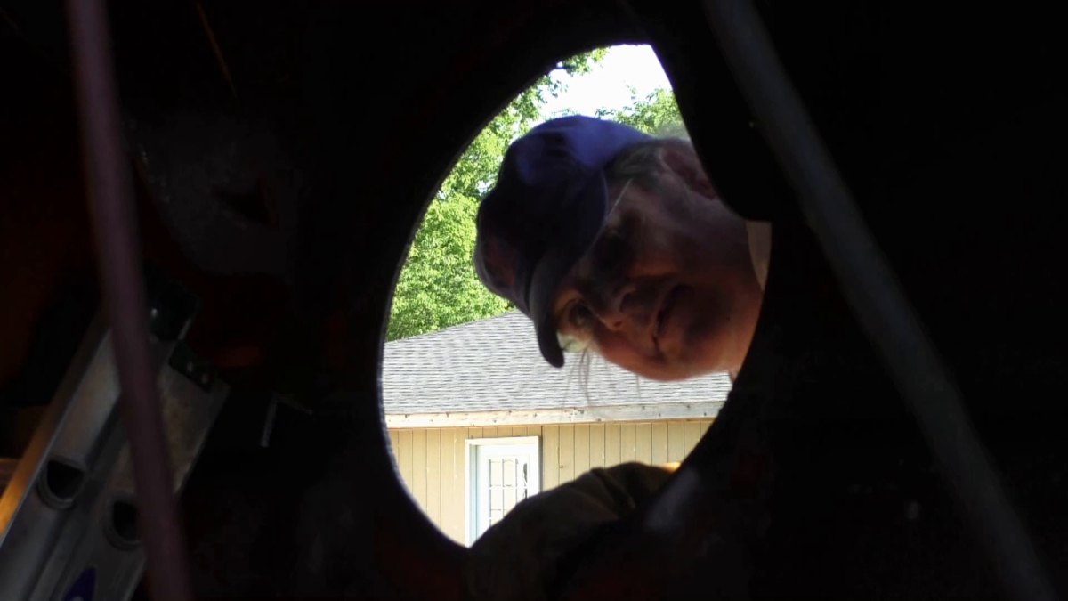 Animal companions — 160427 Cuting Portholes and a Match Plate