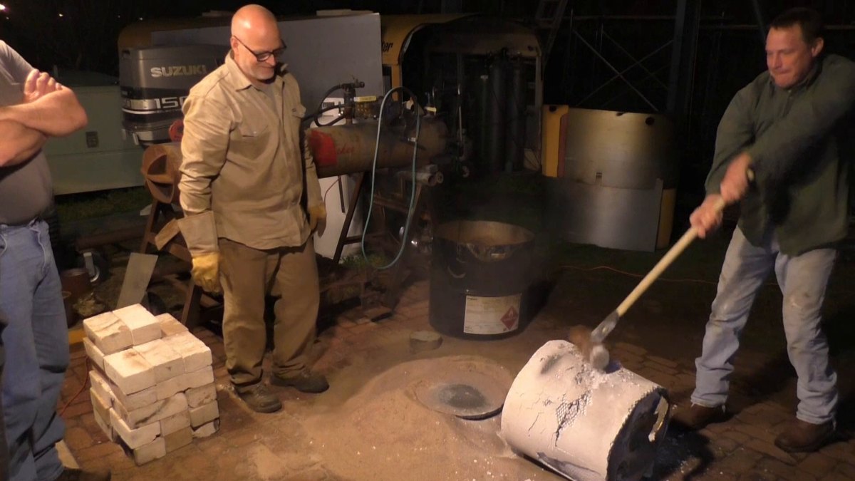 People of Seeker — 160315 Anchor Winch Rebuild - Part 11 - Capstans & Lead