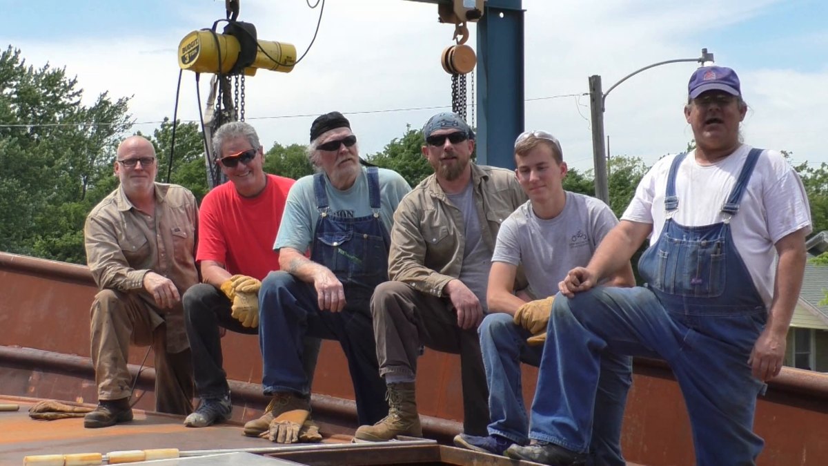 People of Seeker — 160509 Weld-Grind-Repeat, and other Boat Building Activities