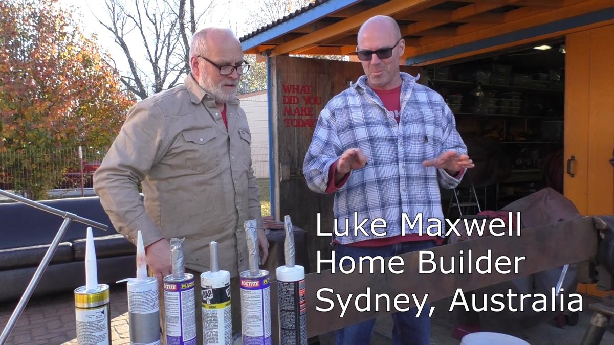 People of Seeker — 171128 Construction Adhesive Test- 3M 5200, PL Fast Grap, DAP DynaGrip, and more