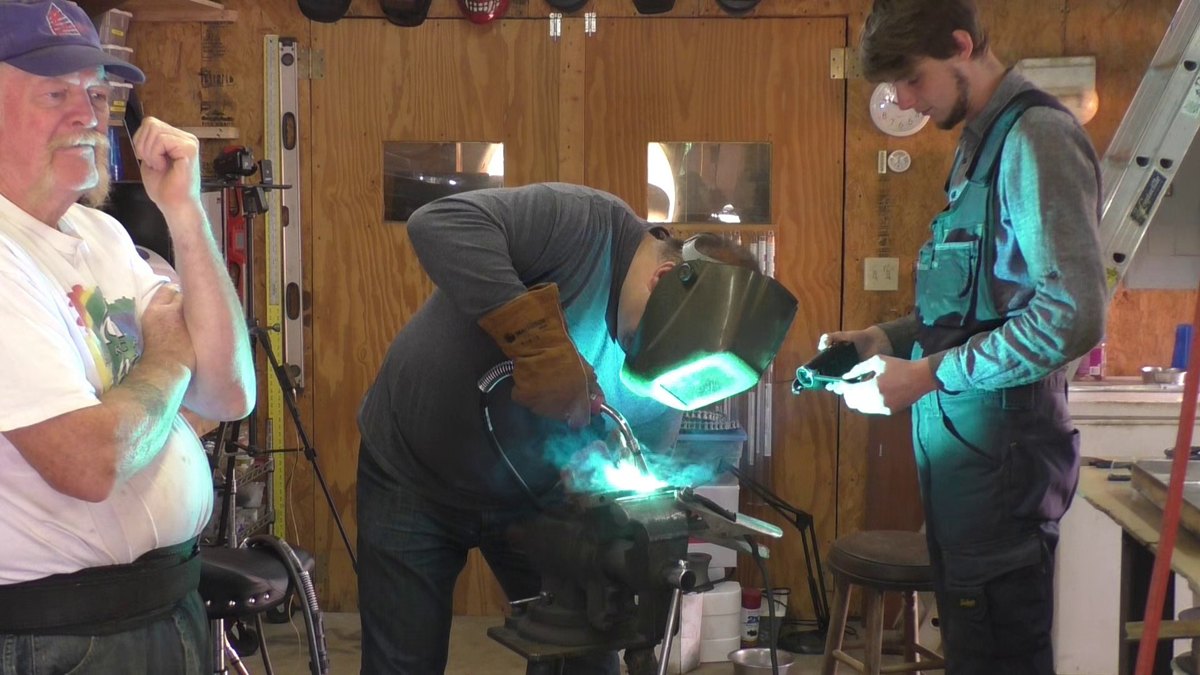 People of Seeker — 170601 HTP Pulse MIG Welding, Deck Hatches, Grommets, and Hobos
