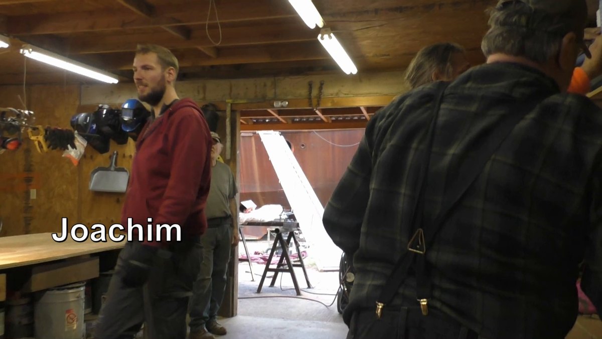 People of Seeker — 170307 Cleaning, Sewing, Organizing, New Tools and Boat Building