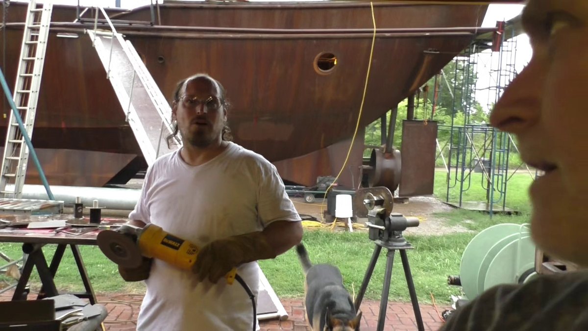 Animal companions — 170708 SV Seeker Live - July 8, 2017 - Leatherman Raffle Trailer Work Sail Table