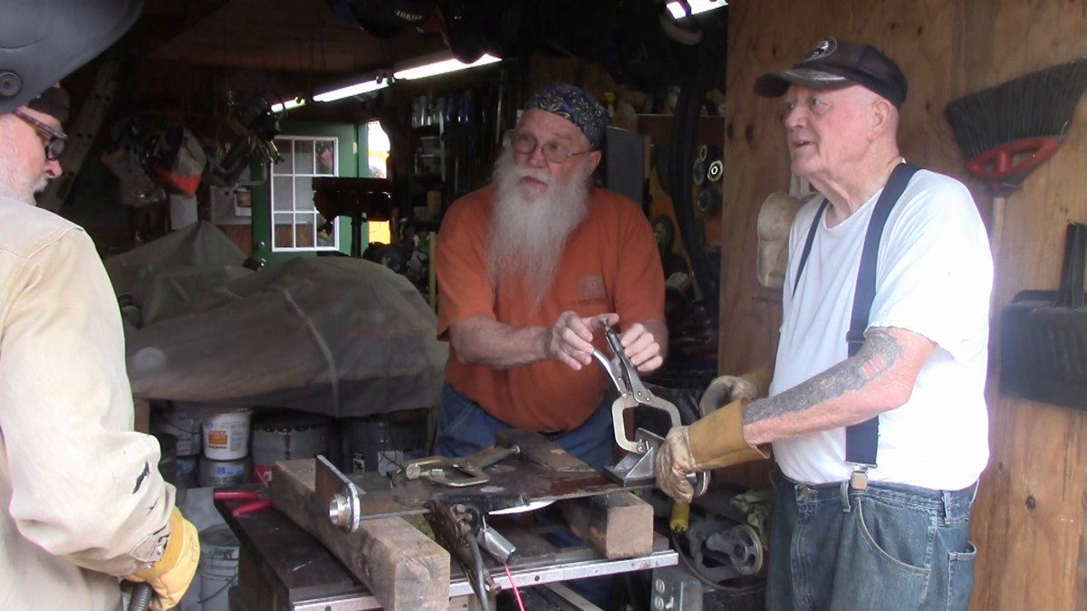 People of Seeker — 160711 Gangway and Sail Winch