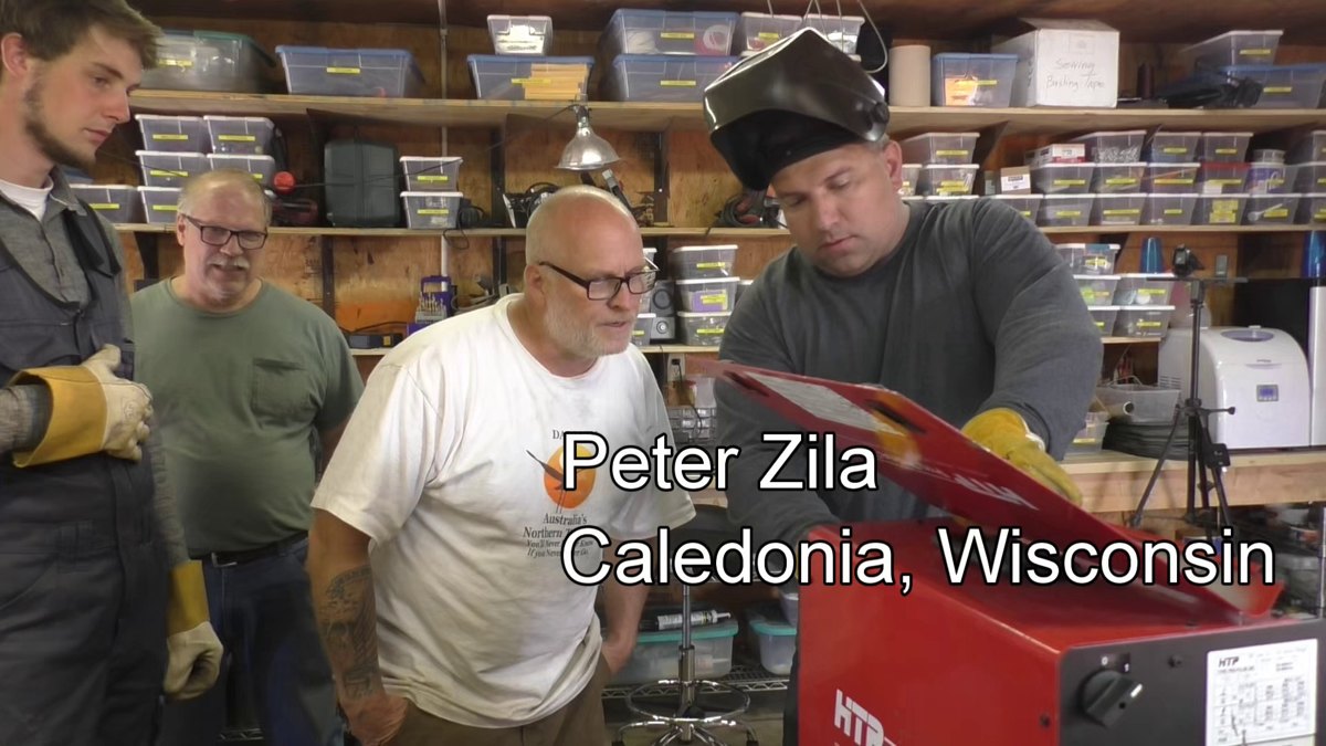 People of Seeker — 170601 HTP Pulse MIG Welding, Deck Hatches, Grommets, and Hobos