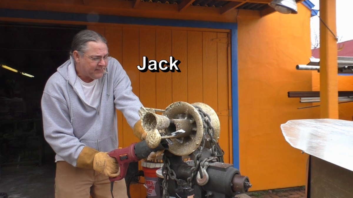 People of Seeker — 160315 Anchor Winch Rebuild - Part 11 - Capstans & Lead