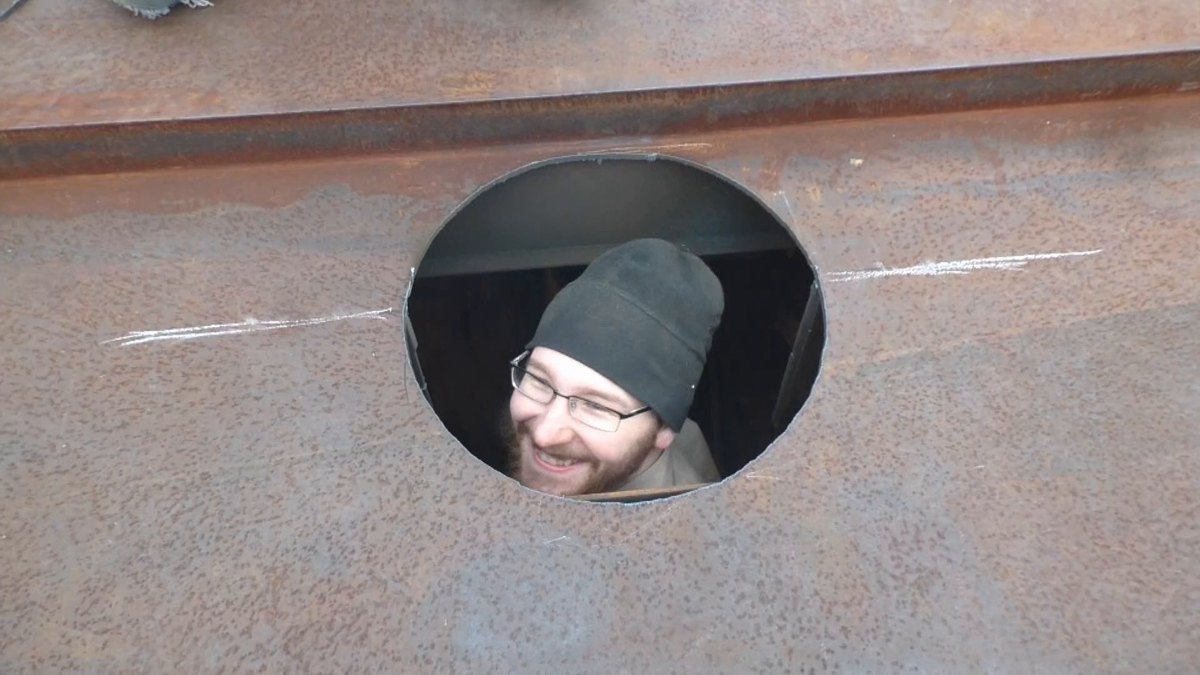 People of Seeker — 161213 Engine Room Sole and Mainmast Step