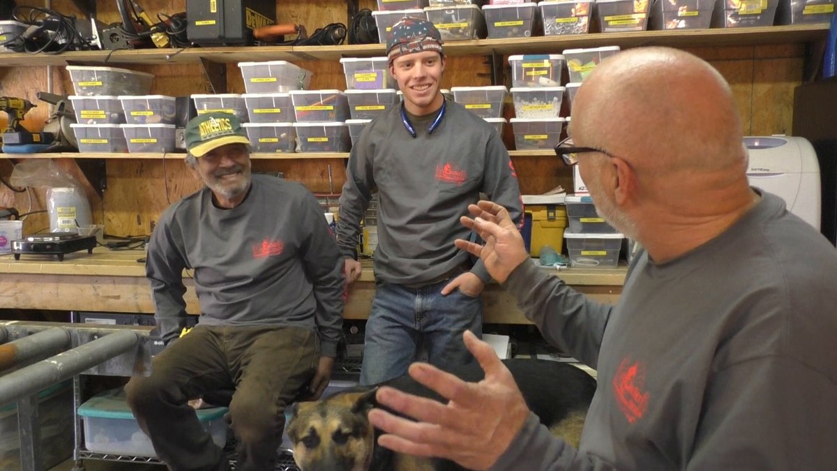 People of Seeker — 171031 Building a Steel Sailboat- Battery & Water Tanks, Furring Strips and more