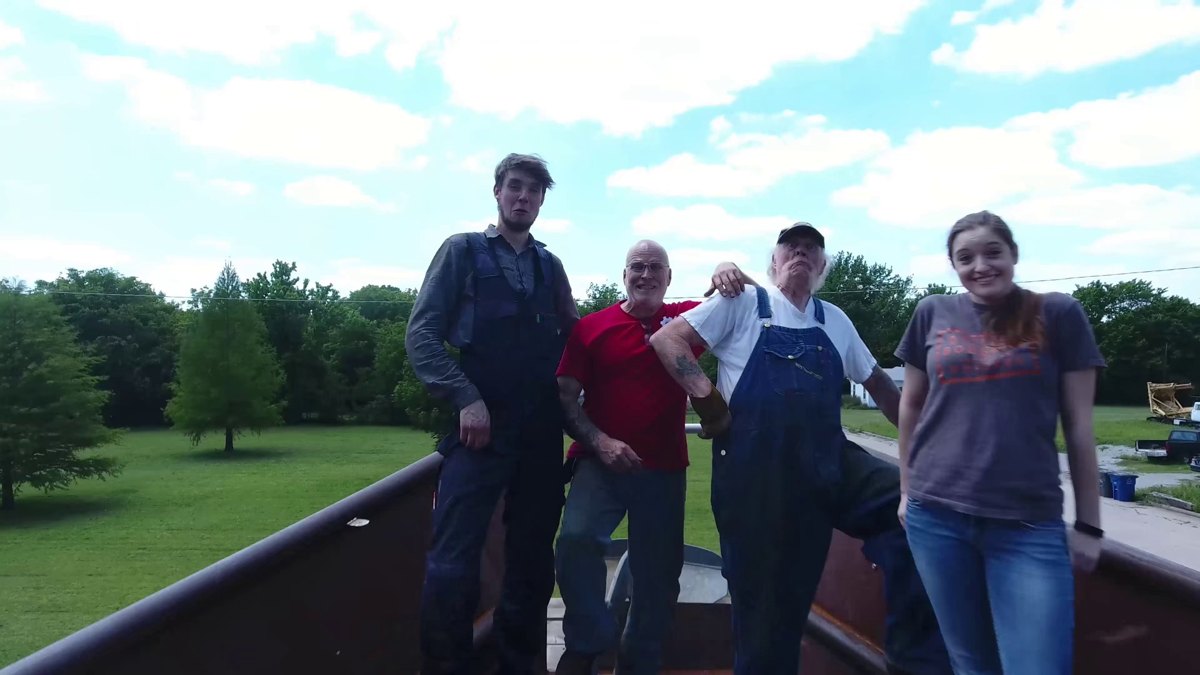 People of Seeker — 170601 HTP Pulse MIG Welding, Deck Hatches, Grommets, and Hobos