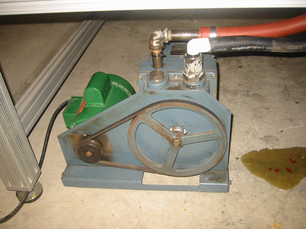 (2) 1 HP, Welch vacuum pump.