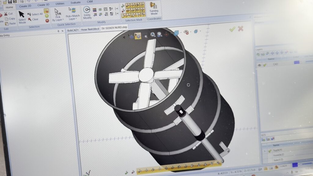 NURD – Part 6 – Building a Custom Hose Reel photo 4