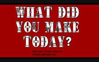 What Did You Make Today project